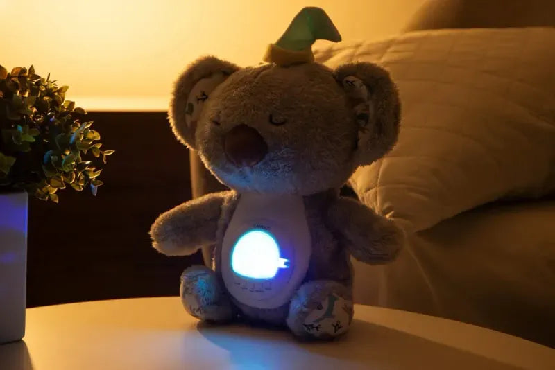 Peluche Bebé Koala Proyector de Luces y Sonidos Relajantes