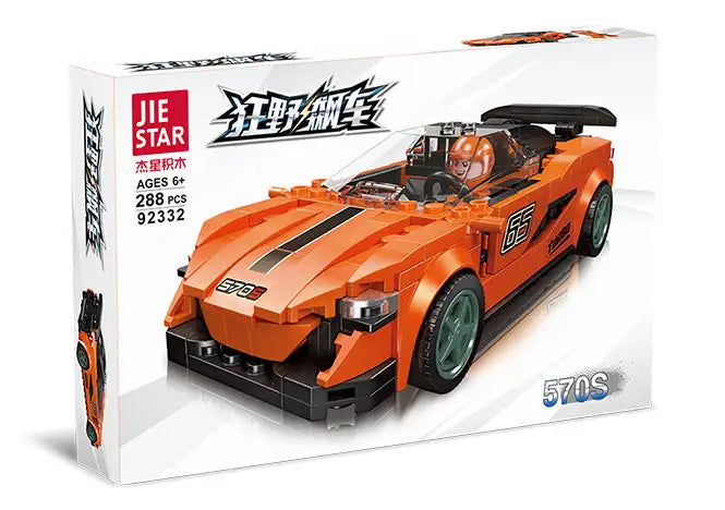 Constructor Máquina Asphalt 92332 | Auto Deportivo de Bloques Armables