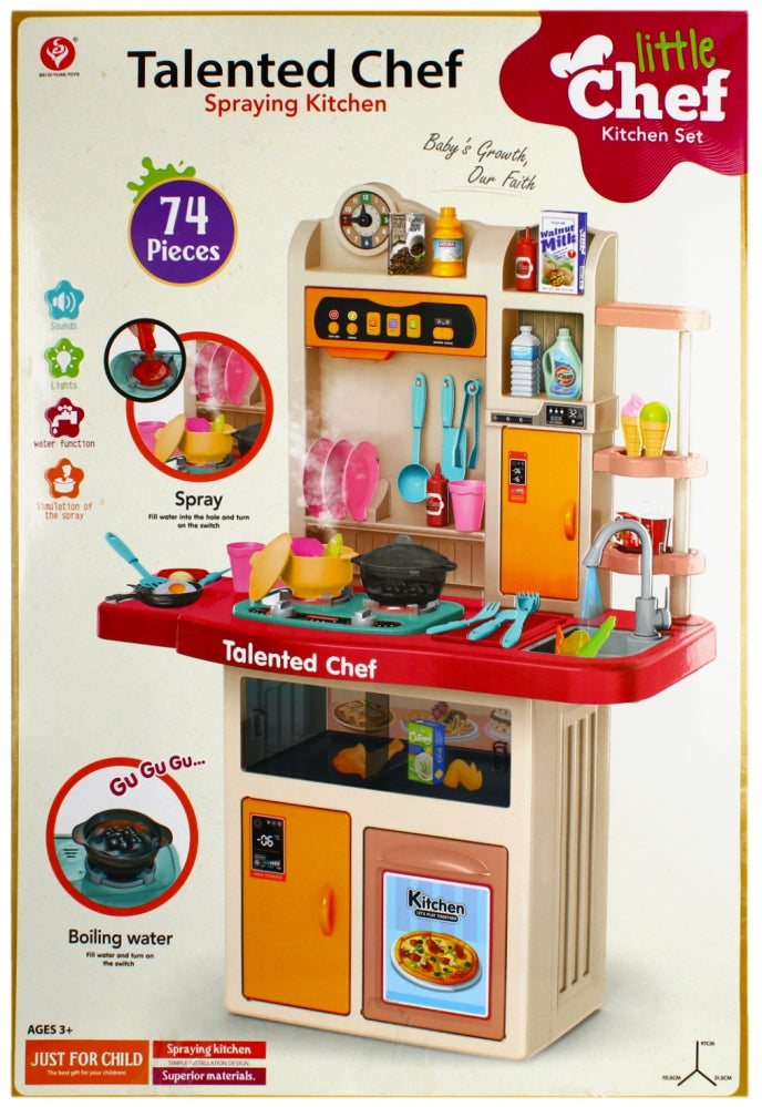 Cocina Infantil Talented Chef | Spraying Kitchen 3+