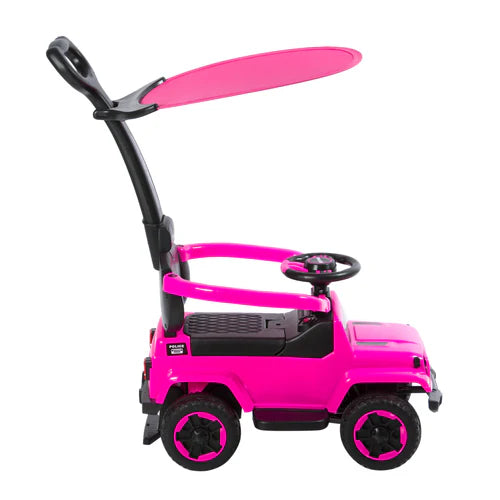 Push Car Prinsel Adventure Max Rosa | Montable con Sonidos y Luces