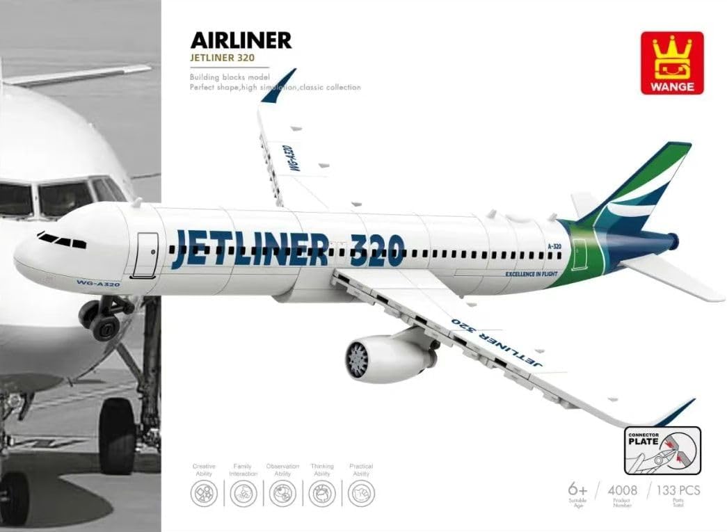 Airbus A320 WANGE | Set de Bloques de Construcción
