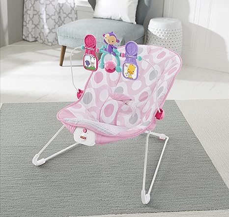 Fisher-Price Baby’s Bouncer Pink Ellipse | Silla Mecedora Bebé