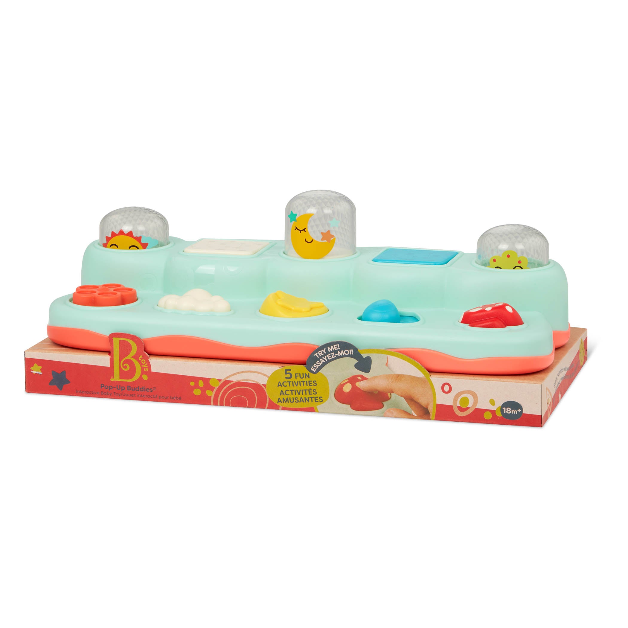 Juego para Bebés Amiguitos Pop Up B. Toys