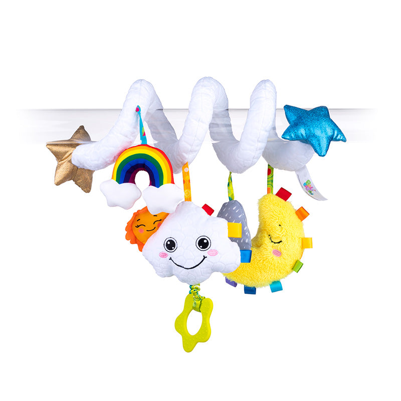 Peluche Colgante Sensorial Espiral de Nube – Balibazoo