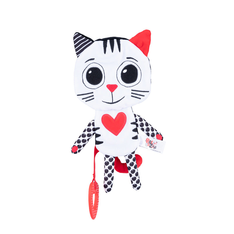 Peluche Gato Sensorial con Mordedor – Balibazoo