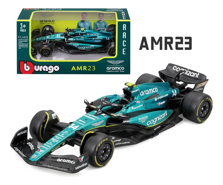 Carro F1 Aston Martin AMR23 | Auto de Carreras Coleccionable