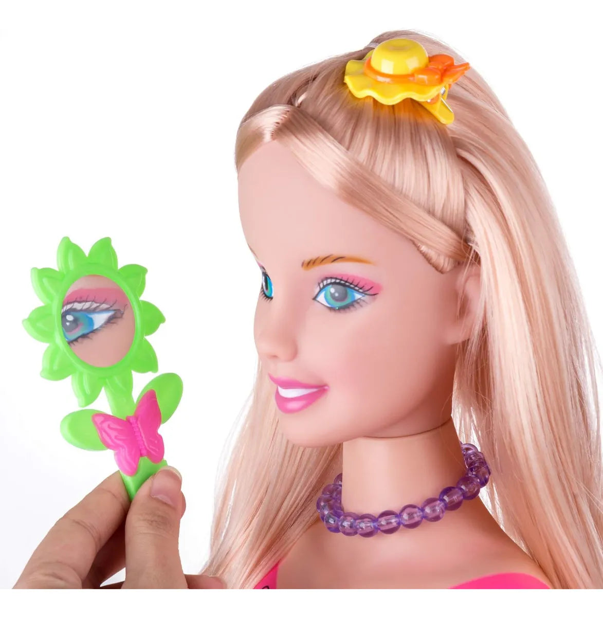 Torso de Muñeca para Peinar Beauty Happy | Set de Peinados