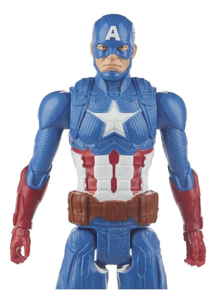 Capitán América 29 cm | Figura Titan Hero Series Marvel