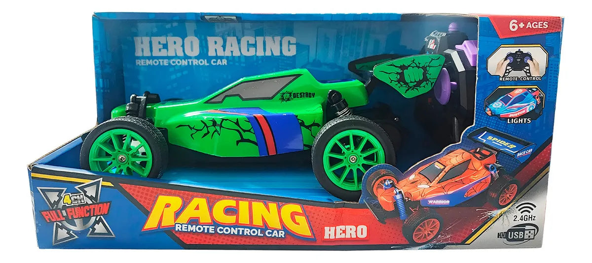 Carro Heroes Recargable | Control Remoto Infantil