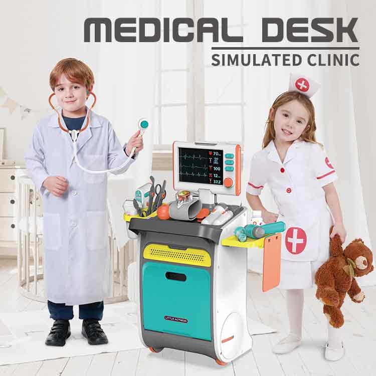 Medical Desk Playset | Clínica Médica Infantil de Juguete