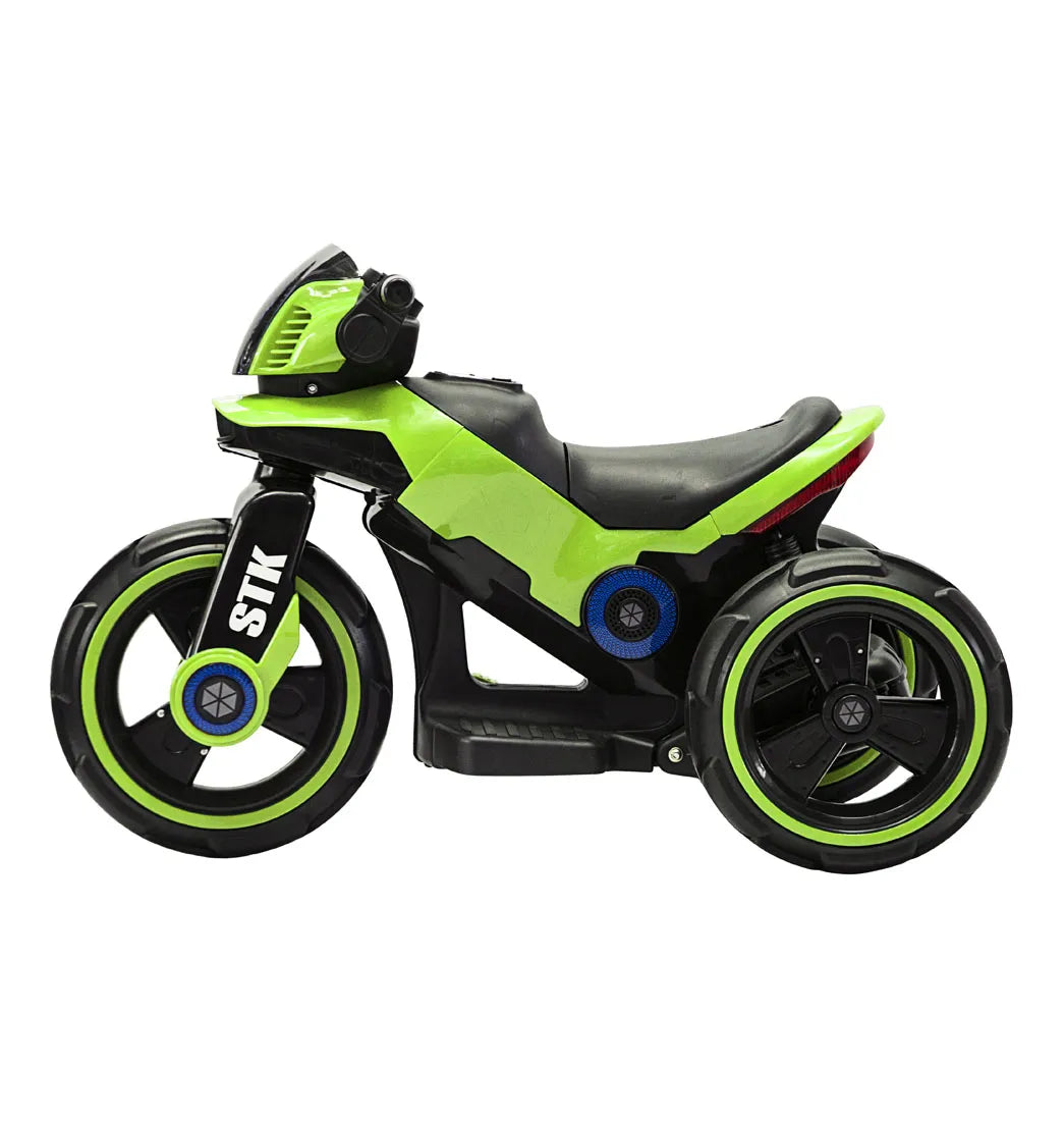 Moto Star Trek Green Prinsel 6V | Moto Montable Infantil