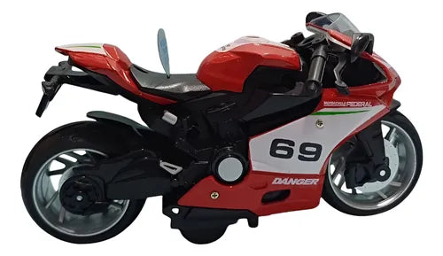 Moto Coleccionable 1:12 Special Edition con Base | Motorcycle