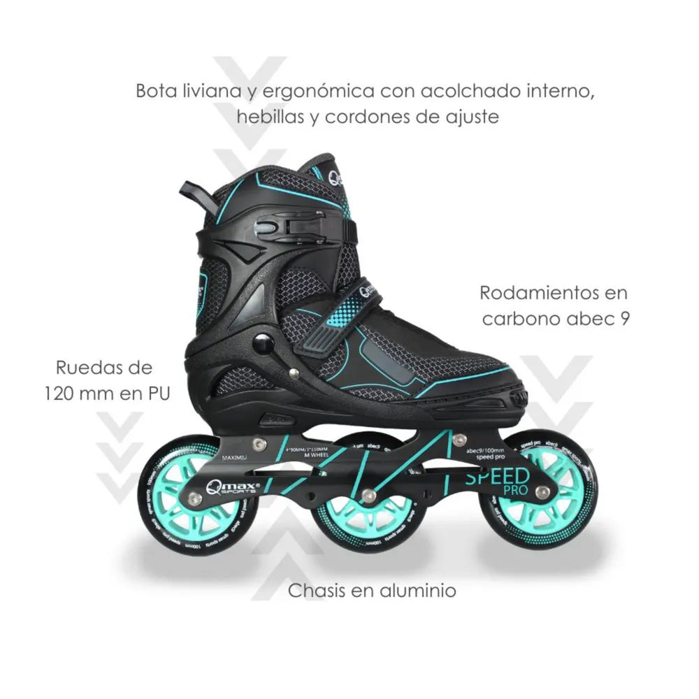 Patines Speed Pro Qmax M Blue