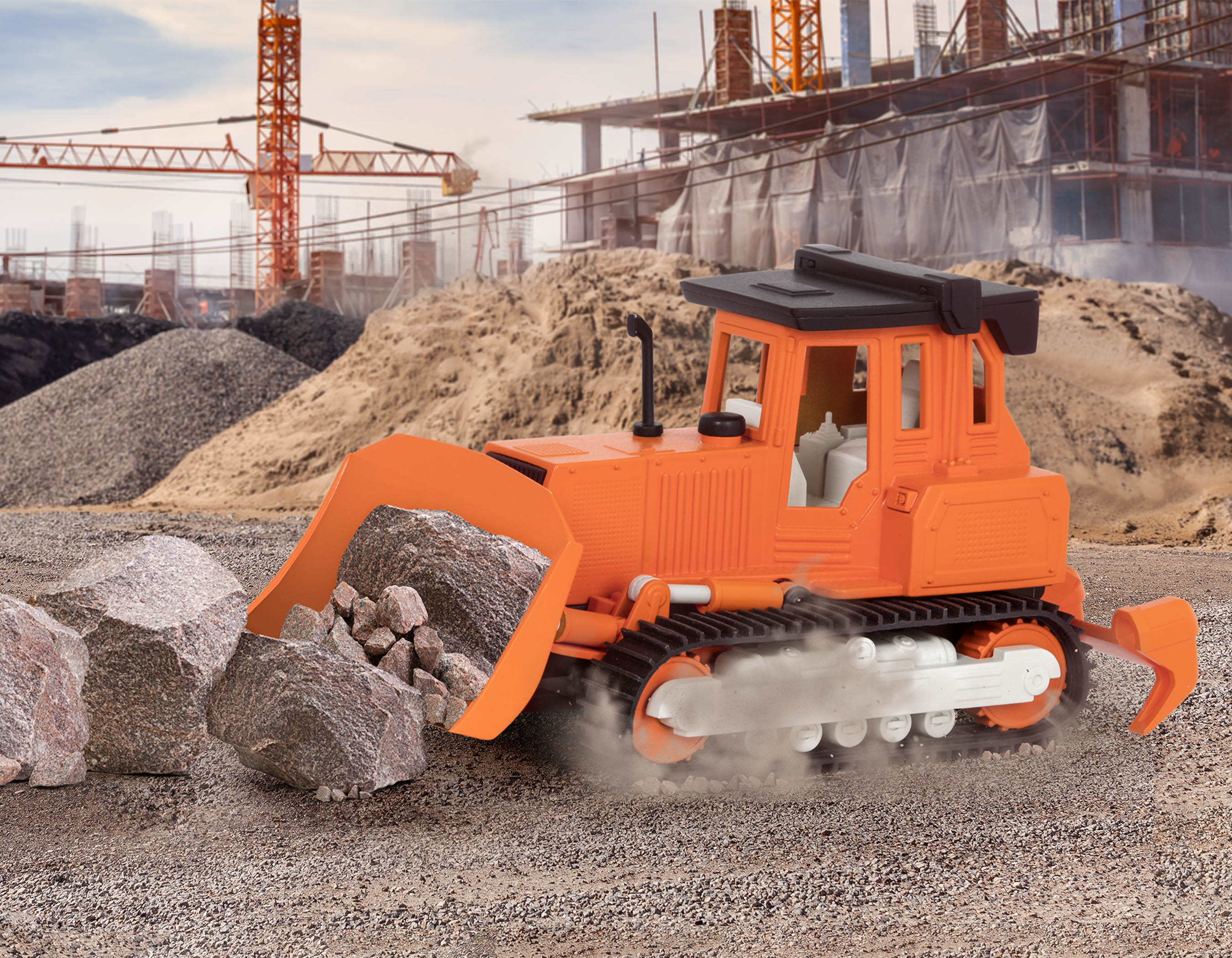 Micro Bulldozer Driven