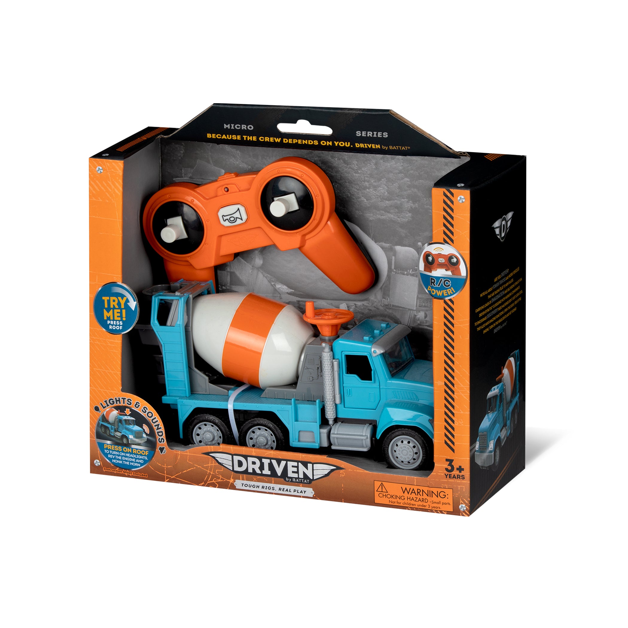 Micro Mezcladora de Cemento a Control Remoto Driven