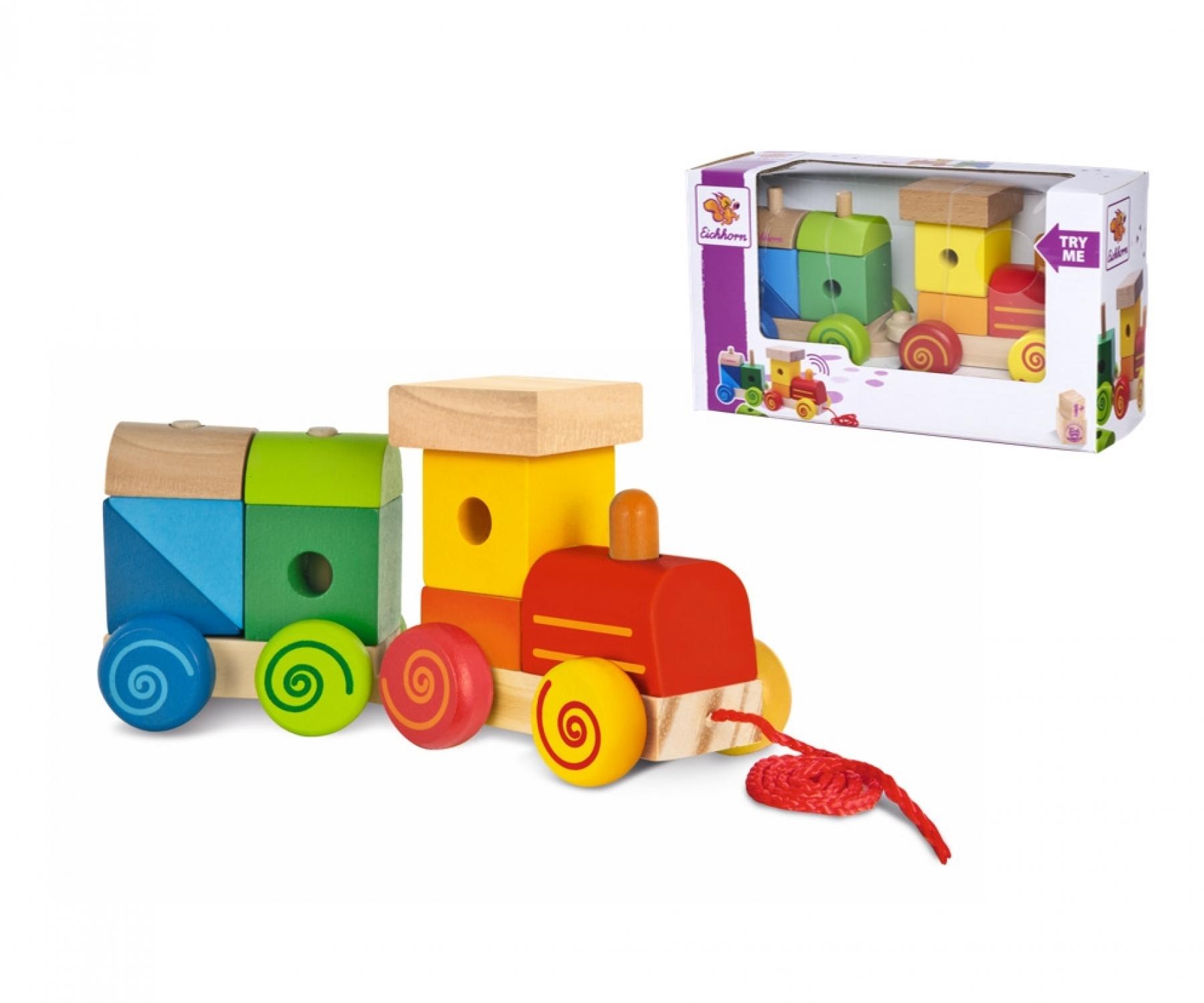 Tren de Juguete EH 11 Piezas | Juego Educativo