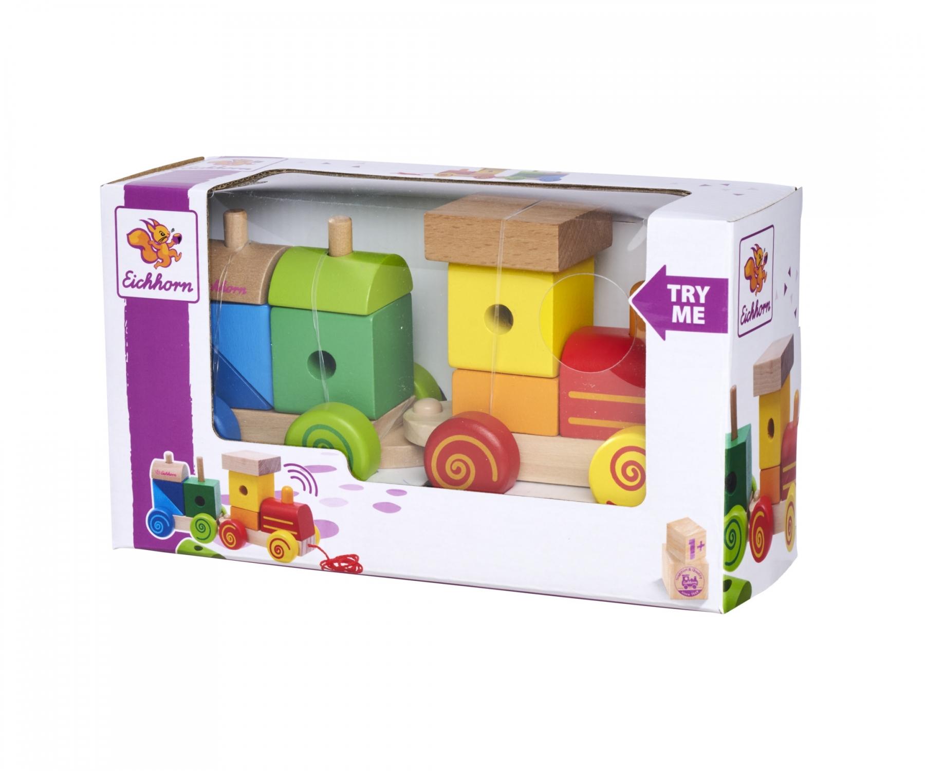 Tren de Juguete EH 11 Piezas | Juego Educativo