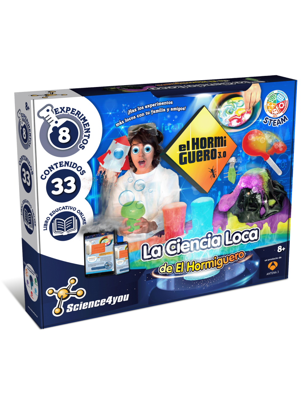 La Ciencia Loca del Hormiguero | Kit Educativo de Experimentos – Science4you