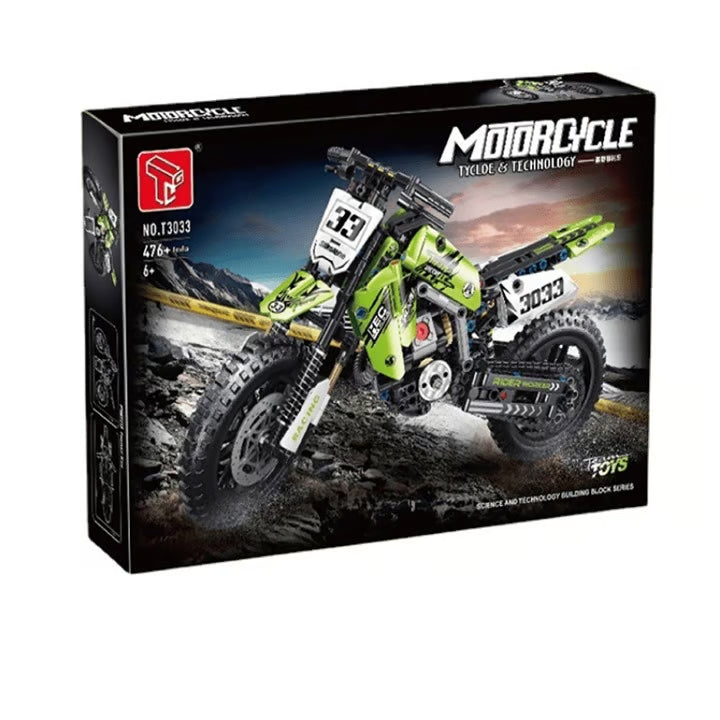 Moto de Bloques Mesiondy | Set de Construcción 476 Piezas