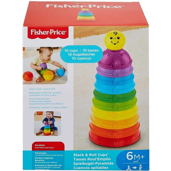 Torre de Potinhos Coloridos | Fisher-Price Mattel