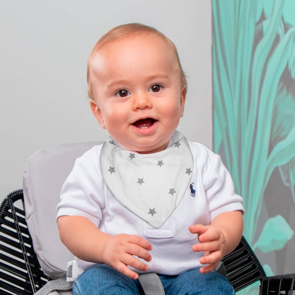 Babero x 2 tipo pañoleta