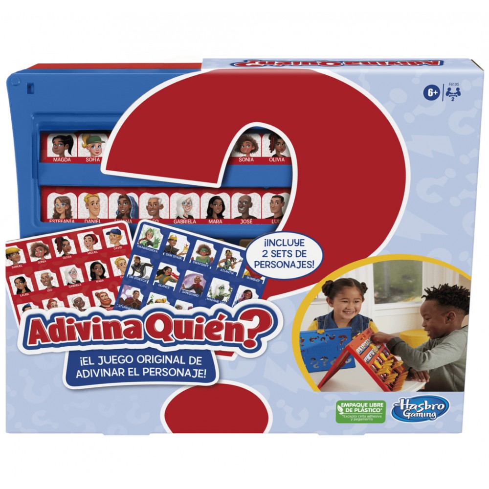 Adivina Quién Hasbro | Juego de Mesa F6105