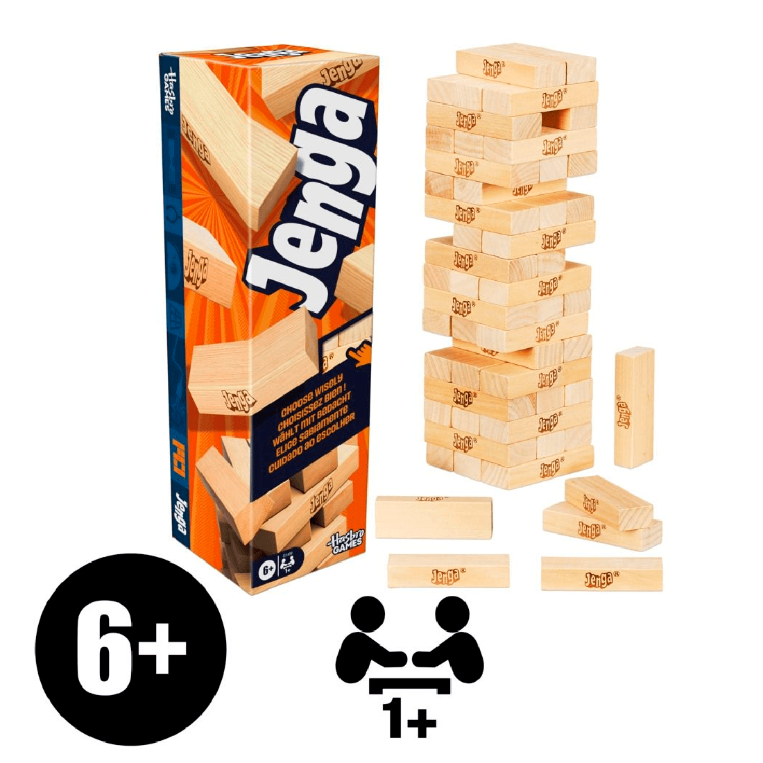 Jenga Dado Digital | Juego de Mesa Hasbro Games