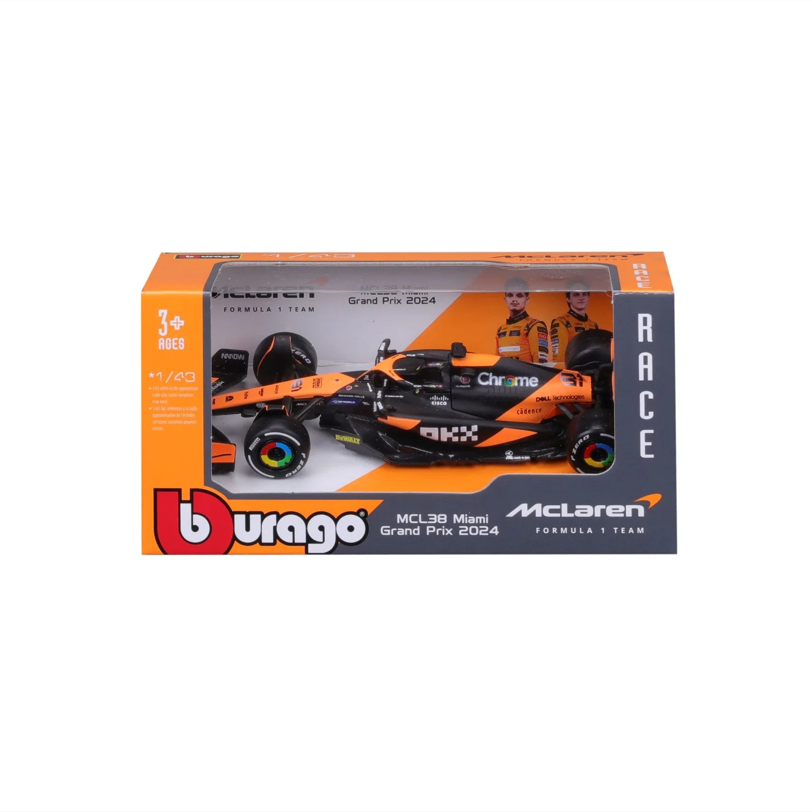 Carro F1 McLaren MCL38 | Auto Coleccionable