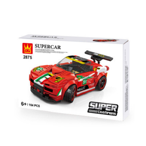 Ferrari 458 GT2 WANGE | Supercar 2875 Bloques de Construcción