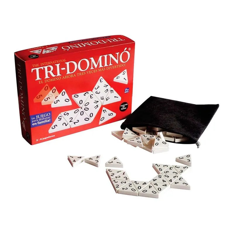 Tri-Dominó | Juego de Mesa Familiar Estratégico
