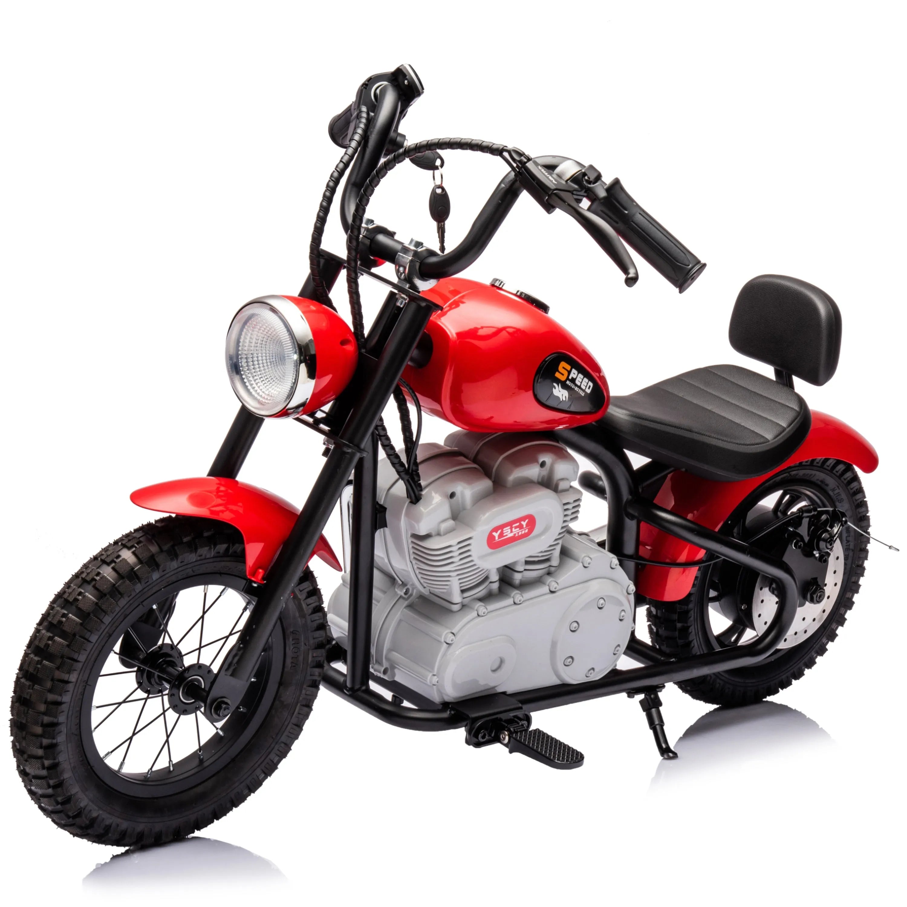 Moto Infantil Tipo Harley 36V – E-Chopper Eléctrica | Marca Freddo
