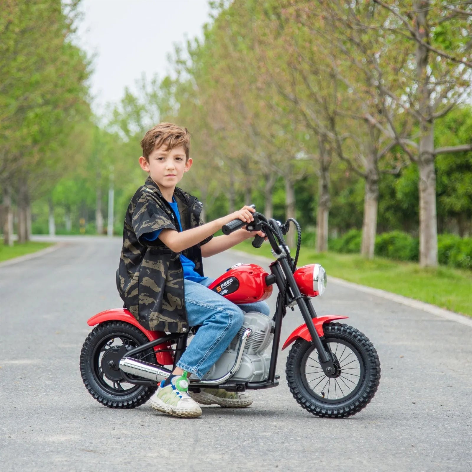Moto Infantil Tipo Harley 36V – E-Chopper Eléctrica | Marca Freddo