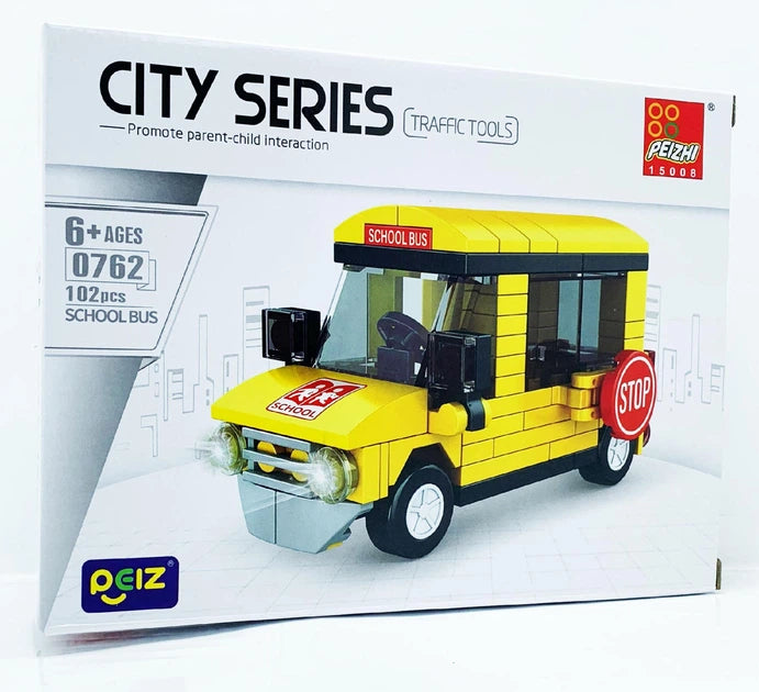 Autobús de Ciudad Armable | Set de Bloques Constructor