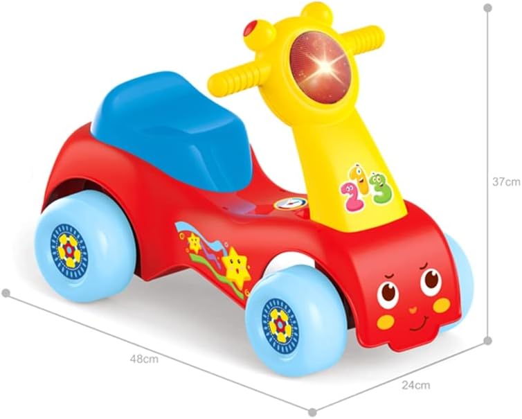 Huanger Baby Music Rider | Montable Musical para Bebés