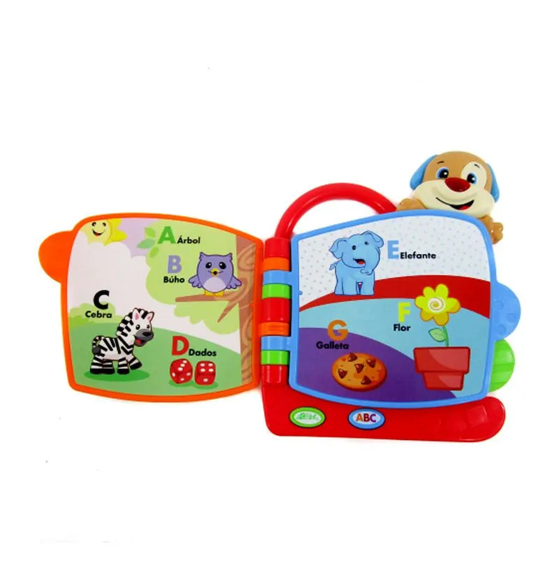Libro ABC de Perrito | Fisher-Price Ríe y Aprende