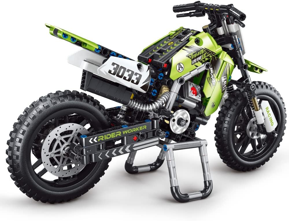 Moto de Bloques Mesiondy | Set de Construcción 476 Piezas