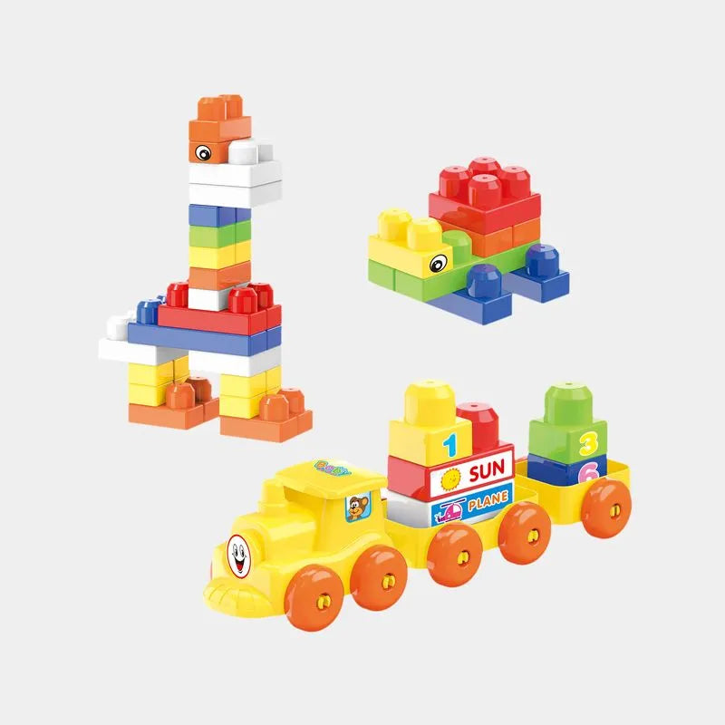 Bloques Infantiles 70 Piezas | Estuche Elefante