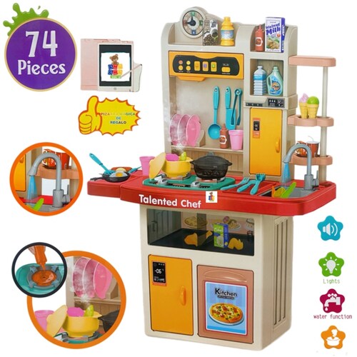 Cocina Infantil Talented Chef | Spraying Kitchen 3+