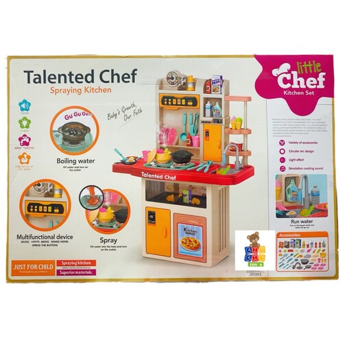 Cocina Infantil Talented Chef | Spraying Kitchen 3+