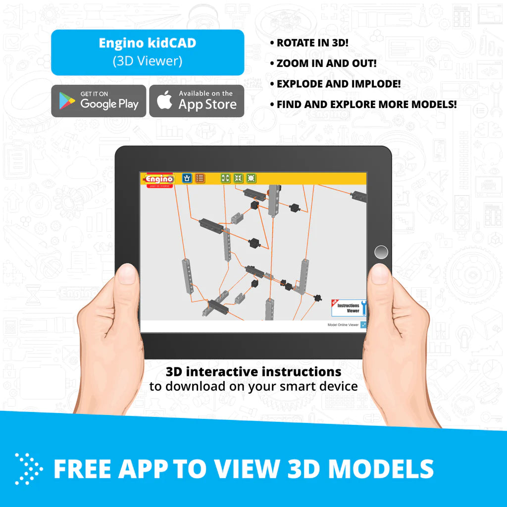 Bloques de Construcción Maker Master 30 Modelos 209 Piezas