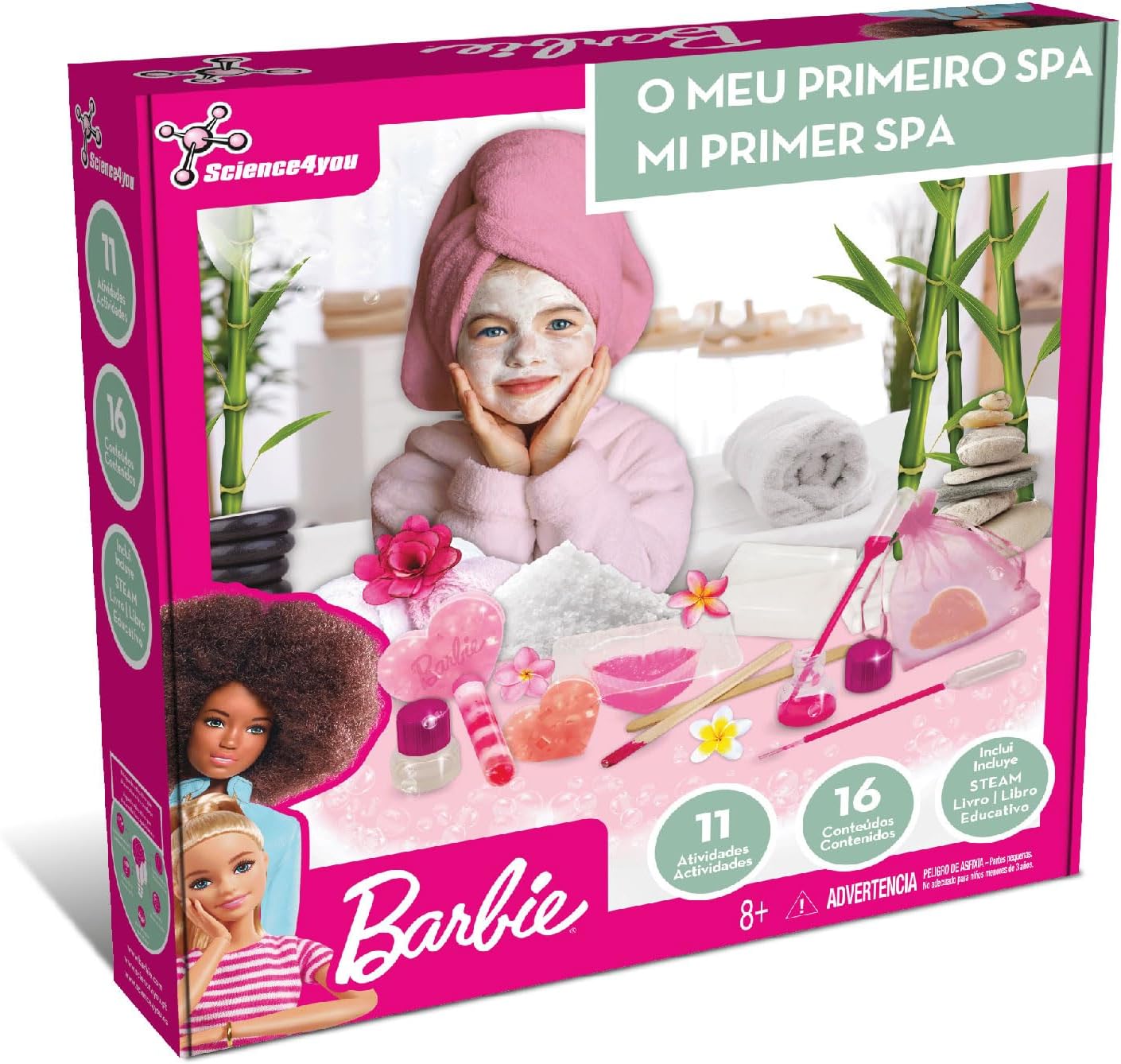 Barbie Mi Primer Spa | Kit Educativo de Autocuidado – Science4you