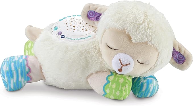 Peluche Oveja Proyector de Luces y Sonidos Relajantes