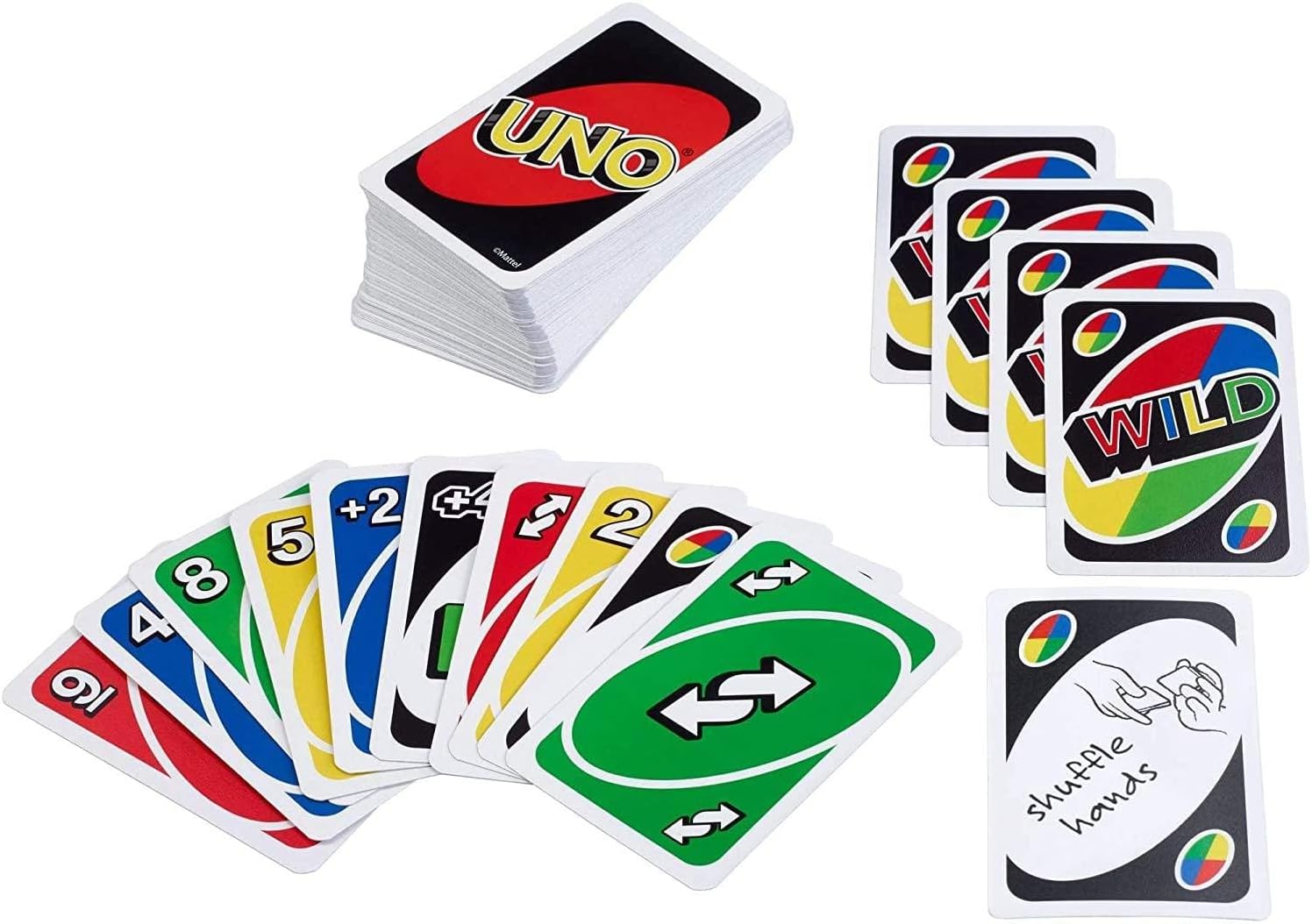 UNO Mattel Games | Juego de Cartas Clásico