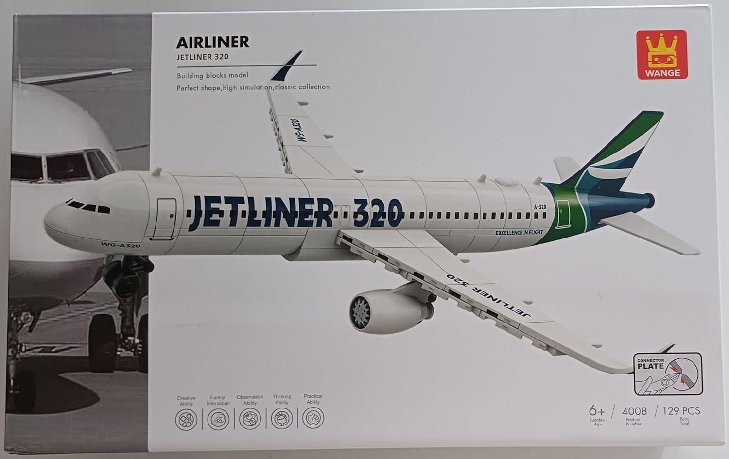 Airbus A320 WANGE | Set de Bloques de Construcción