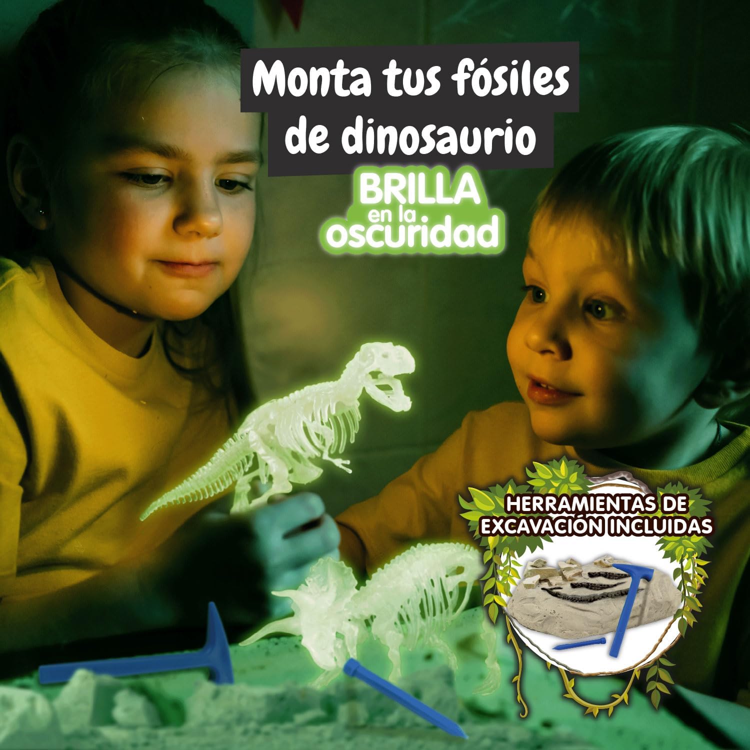 Excavaciones Fósiles 2 en 1 – Descubre Tus Dinosaurios