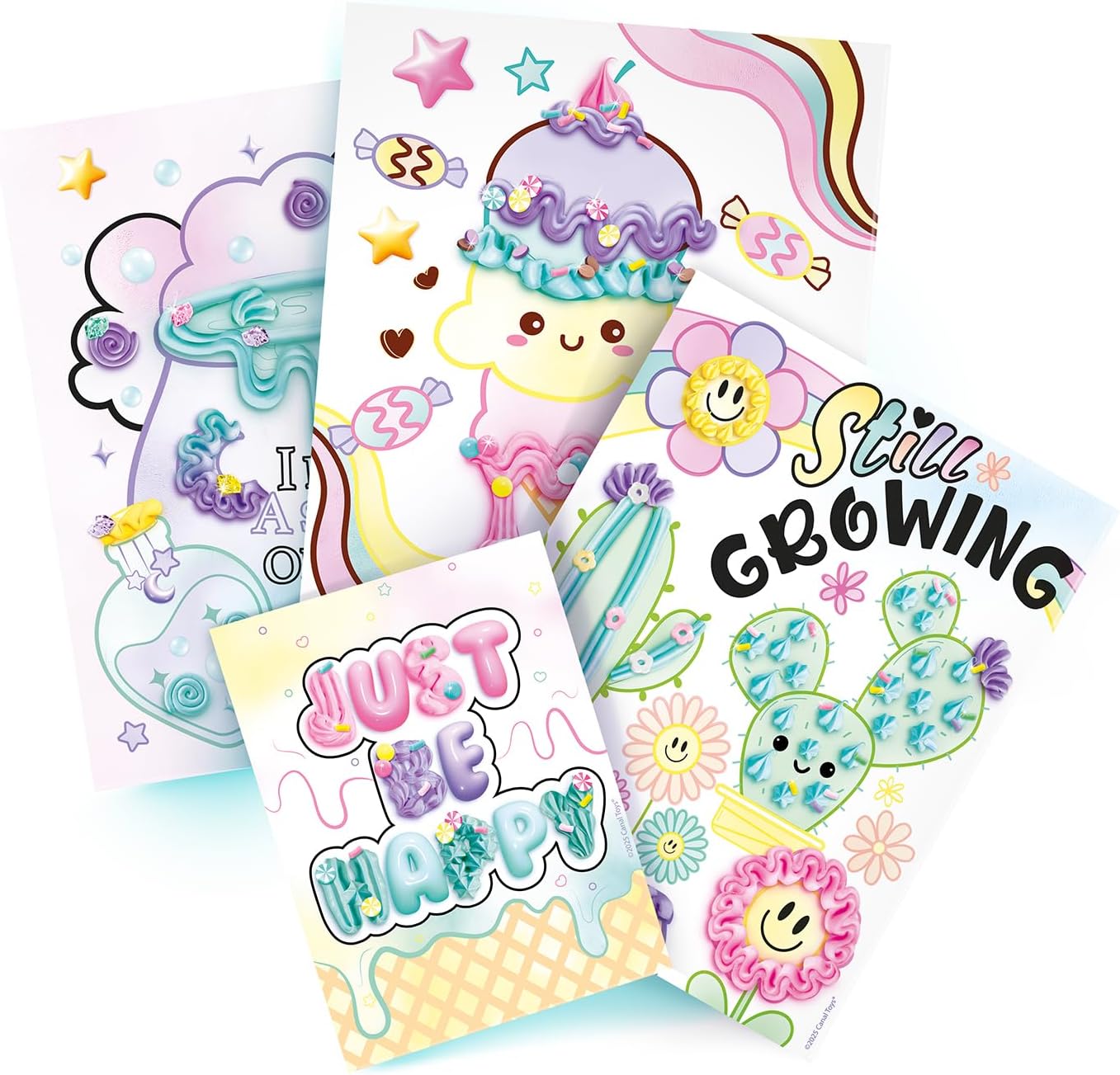 Art Lab Fluffy Paint Studio | Set de Pintura 3D para Niños