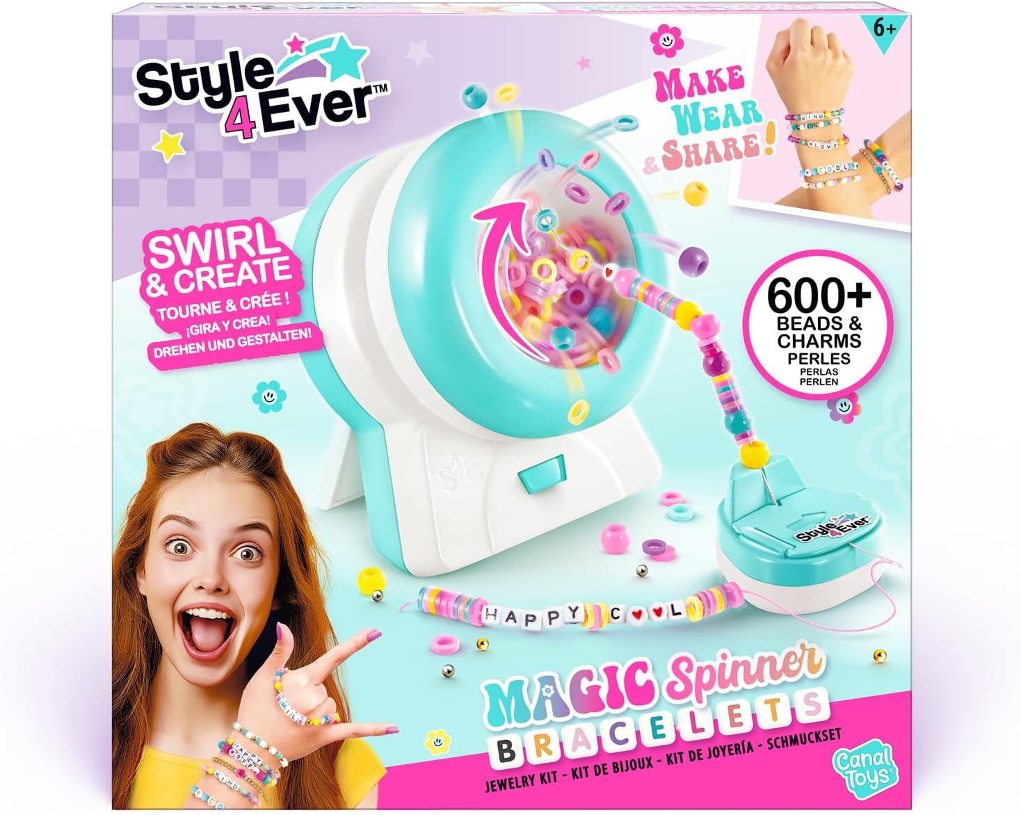 Canal Toys Style 4Ever Magic Spinner | Máquina de Pulseras Automática