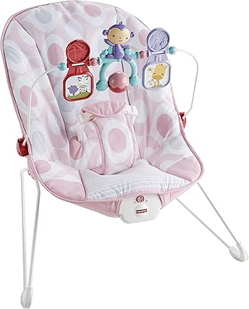 Fisher-Price Baby’s Bouncer Pink Ellipse | Silla Mecedora Bebé