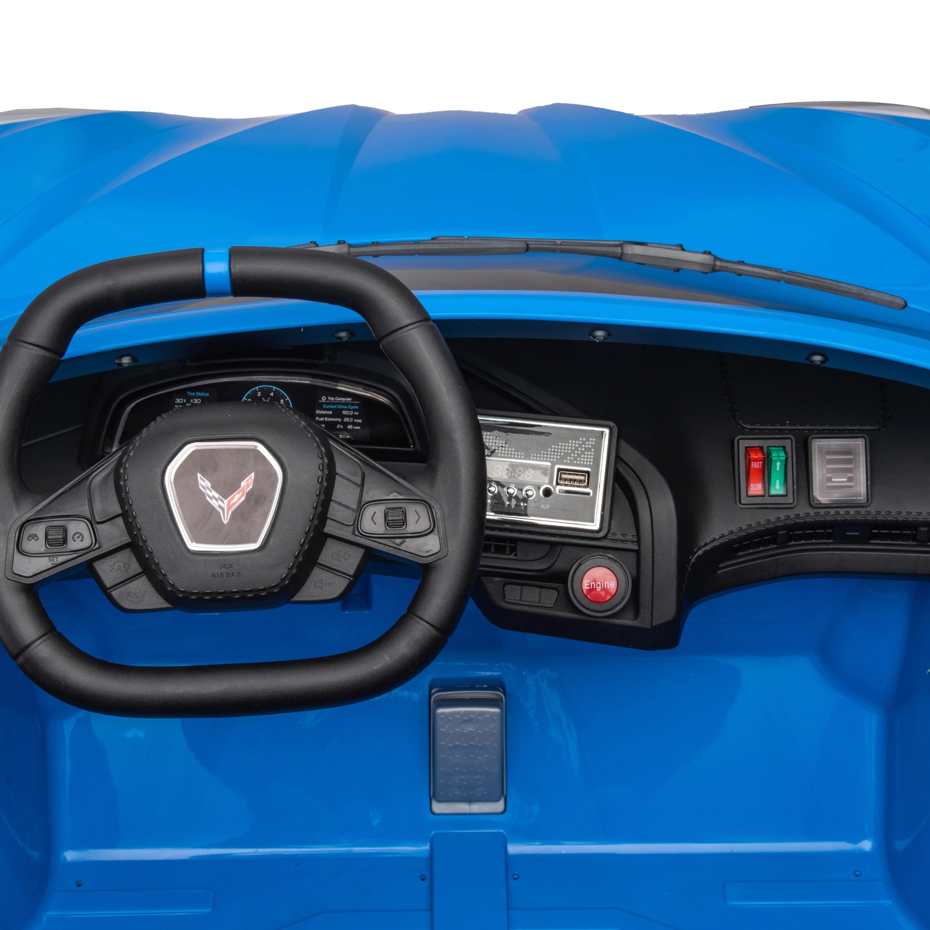 Montable Infantil Chevrolet Corvette 12V – 2 Puestos | Marca Freddo