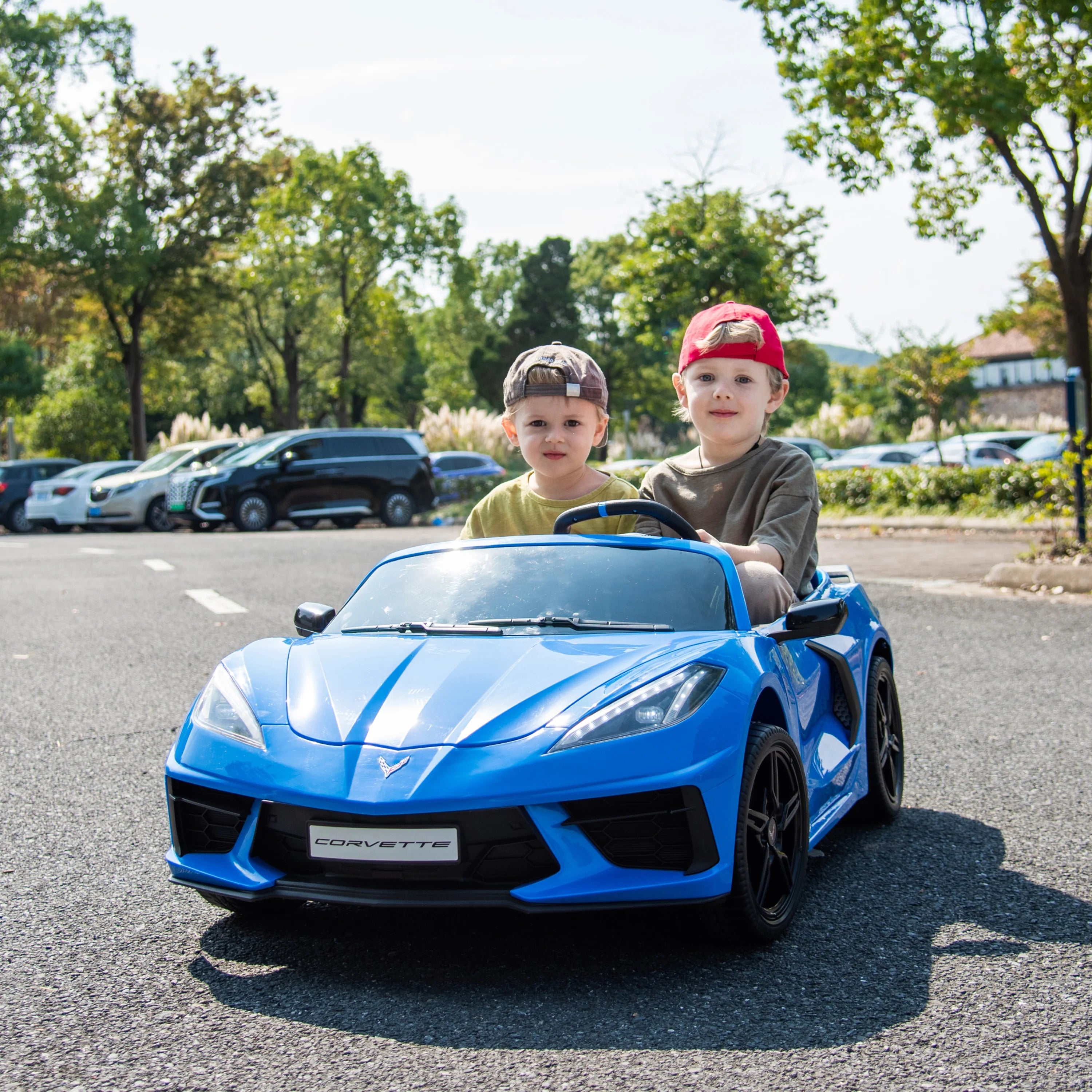 Montable Infantil Chevrolet Corvette 12V – 2 Puestos | Marca Freddo